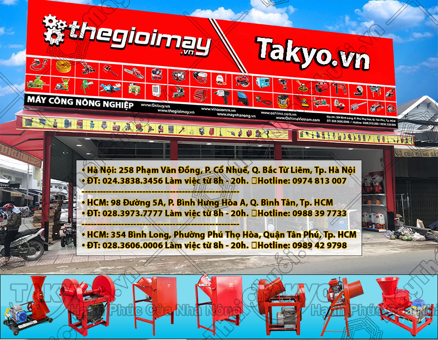 Địa chỉ bán máy thái chuối hỗn hợp Takyo TK50