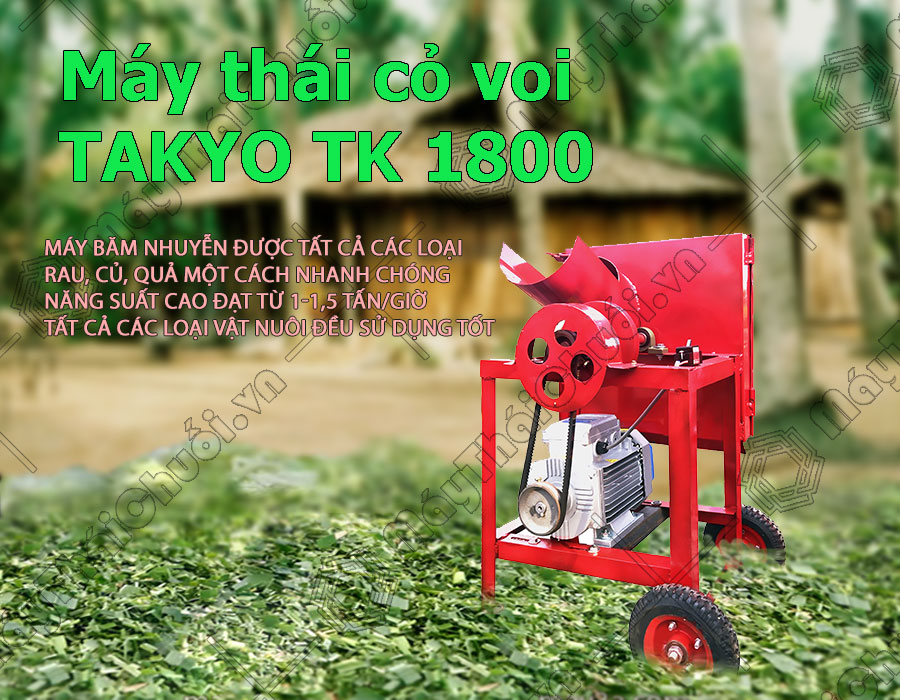 Ưu điểm máy thái chuối đa năng Takyo TK1800 