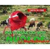 Máy thái cỏ voi nuôi dê giá rẻ TAKYO TK 1500