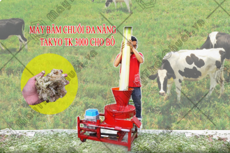 Phân phối máy băm chuối Takyo giá rẻ cho trâu bò tại Đồng Nai